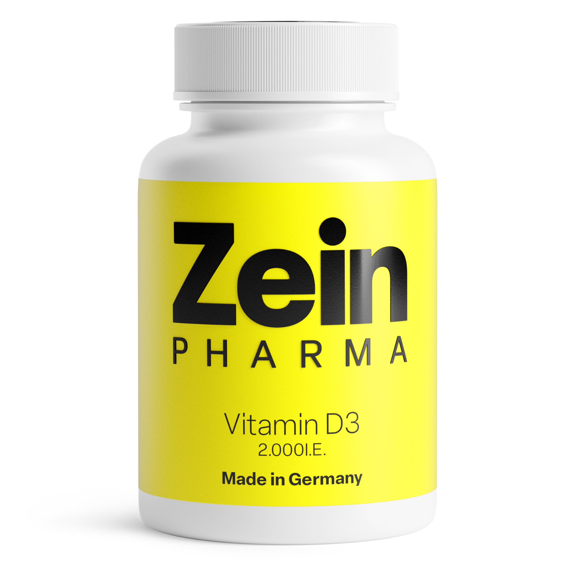 Produktansicht von ZeinPharma® Vitamin D3 Kapseln 2000 I.E. hochdosiert