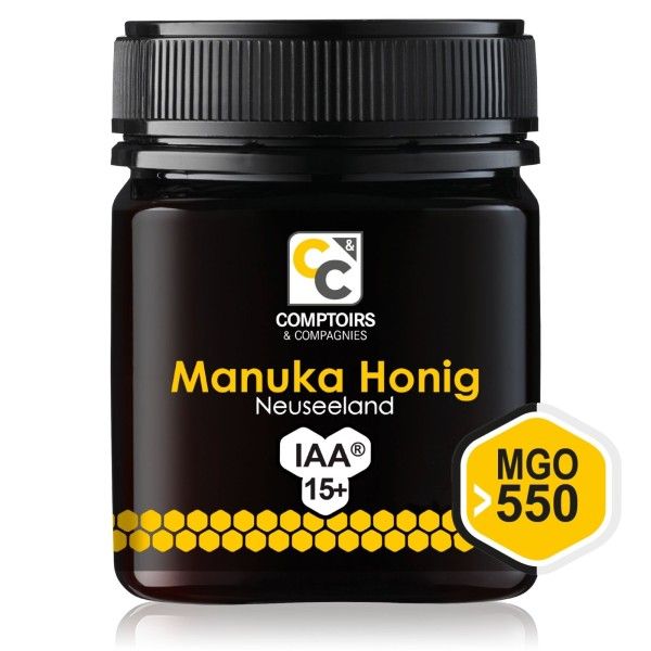 Produktansicht von Manuka Honig MGO 550+ IAA 15+ 250 g