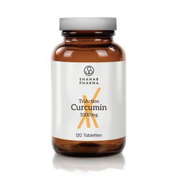 Produktansicht von CURCUMIN 1000MG C3 TRIACTION 120 TABLETTEN - Hochdosiert - stärker als Kapseln