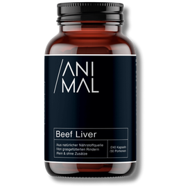 Produktansicht von BEEF LIVER 400MG KAPSELN 240ST