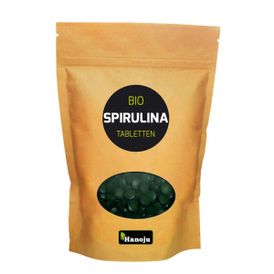 Produktansicht von Hanoju Bio Spirulina 400 mg – 625 Tabletten