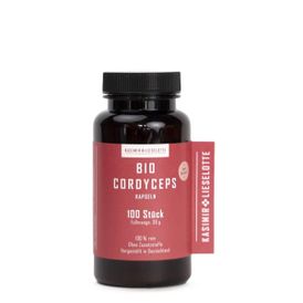 Produktansicht von Kasimir + Lieselotte Cordyceps Bio – 100 Kapseln