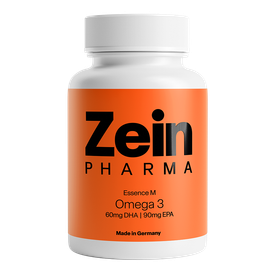Produktansicht von ZeinPharma Omega-3 Essence M 500 mg – 300 Softgel-Kapseln