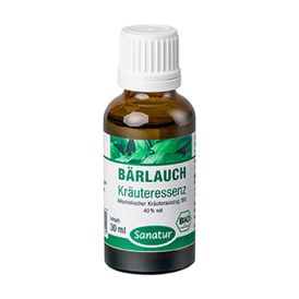 Produktansicht von Sanatur Bärlauch Bio-Kräuteressenz – 30 ml