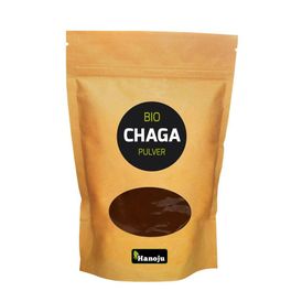 Produktansicht von Hanoju Bio-Chaga-Pilzpulver – 100 g