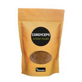 Produktansicht von Hanoju Cordyceps-Pilzextrakt-Pulver – 100 g