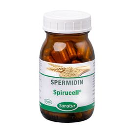 Produktansicht von Sanatur Spermidin Spirucell – 200 Kapseln