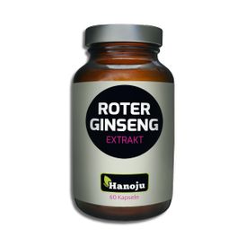 Produktansicht von Hanoju Roter Ginseng Extrakt 450 mg – 60 Kapseln