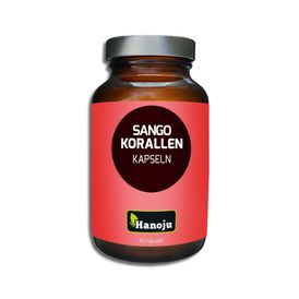 Produktansicht von Hanoju Sango-Korallenpulver 800 mg – 90 Kapseln