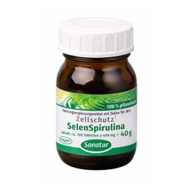 Produktansicht von Sanatur SelenSpirulina – 100 Tabletten