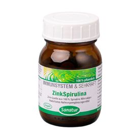 Produktansicht von Sanatur ZinkSpirulina – 100 Tabletten