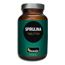 Produktansicht von Hanoju Spirulina Premium 400 mg – 300 Tabletten