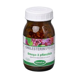 Produktansicht von Sanatur Omega-3 pflanzlich – 120 Kapseln