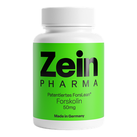 Produktansicht von ZeinPharma Forskolin 50 mg aus ForsLean® – 60 vegane Kapseln