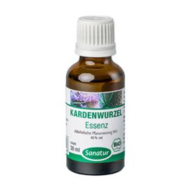 Produktansicht von Sanatur Kardenwurzel Bio-Kräuteressenz – 30 ml
