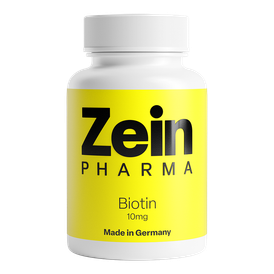 Produktansicht von ZeinPharma Biotin 10 mg – 120 vegane Kapseln