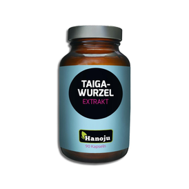 Produktansicht von Hanoju Taigawurzel-Extrakt 400 mg – 90 Kapseln