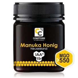 Produktansicht von MANUKA HONIG MGO 550+ ALL 250G