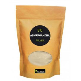 Produktansicht von Hanoju Bio Ashwagandha Schlafbeere Pulver 100 g