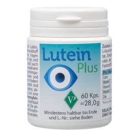 Produktansicht von VELAG Lutein 6 mg plus – 60 Kapseln