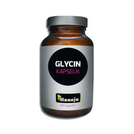 Produktansicht von Hanoju Glycin 600 mg – 90 Kapseln