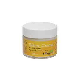Produktansicht von allcura Silber-Creme für empfindliche Haut – 50 ml