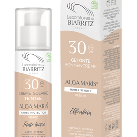 Produktansicht von Laboratoires de Biarritz Alga Maris Bio-Sonnencreme LSF 30 Elfenbein – 50 ml