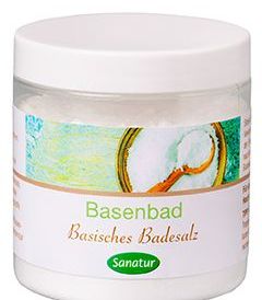 Produktansicht von Sanatur Basenbad – basisches Badesalz, 250 g