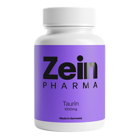 Produktansicht von ZeinPharma Taurin 1.000 mg – 120 vegane Kapseln