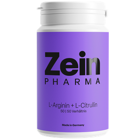 Produktansicht von ZeinPharma L-Arginin + L-Citrullin Pulver 1:1 – 180 g