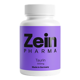 Produktansicht von ZeinPharma Taurin 500 mg – 120 Kapseln