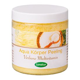 Produktansicht von Sanatur Aqua Körper Peeling Verbene-Multivitamin – 250 g