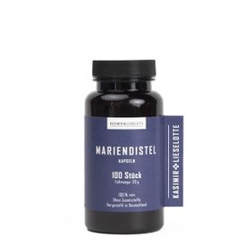 Produktansicht von Kasimir + Lieselotte Mariendistel Bio – 100 Kapseln