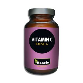 Produktansicht von Hanoju Vitamin C 500 mg mit Zink und Selen – 90 Kapseln