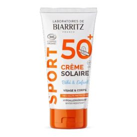 Produktansicht von Laboratoires de Biarritz Alga Maris Bio-Sonnencreme Baby & Kind LSF 50+ – 50 ml