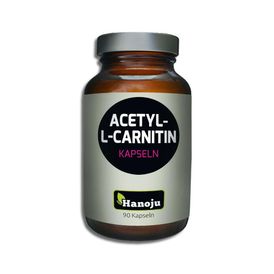 Produktansicht von Hanoju Acetyl-L-Carnitin 400 mg – 90 Kapseln