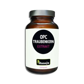 Produktansicht von Hanoju OPC-Traubenkernextrakt 400 mg – 150 Kapseln