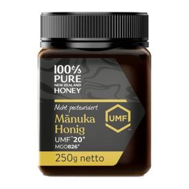 Produktansicht von allcura Manuka-Honig MGO 800+ / UMF 20+ – 250 g