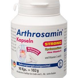 Produktansicht von Arthrosamin strong ohne Vitamin K – 90 Kapseln