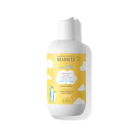Produktansicht von Laboratoires de Biarritz ALGA NATIS Baby-Liniment – Pflegeöl für den Windelbereich, 200 ml