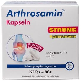 Produktansicht von Arthrosamin strong mit Vitamin K – 270 Kapseln