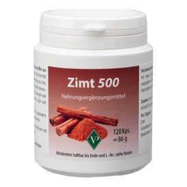 Produktansicht von VELAG Zimt 500 mg – 120 Kapseln