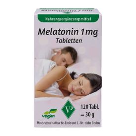 Produktansicht von VELAG Melatonin 1 mg – 120 Tabletten
