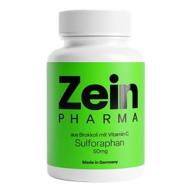 Produktansicht von ZeinPharma Sulforaphan 50 mg mit Vitamin C – 120 Kapseln