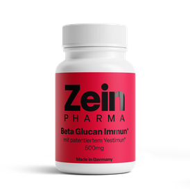Produktansicht von ZeinPharma Beta-Glucan 500 mg mit Vitamin C und Zink – 60 Kapseln