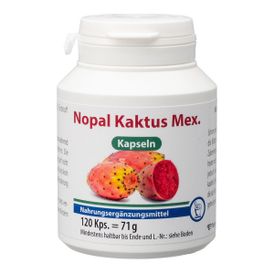 Produktansicht von Pharma Peter Nopal-Kaktus – 120 Kapseln