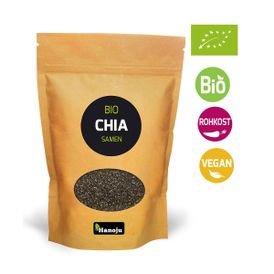 Produktansicht von Hanoju Bio Chiasamen – 250 g