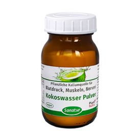 Produktansicht von Sanatur Kokoswasser-Pulver – 180 g