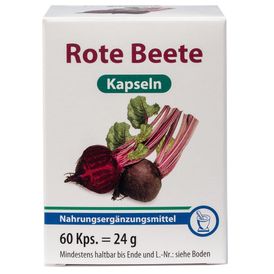 Produktansicht von Pharma Peter Rote Beete + Eisen – 60 Kapseln