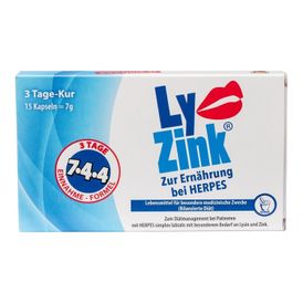 Produktansicht von Pharma Peter LyZink – 15 Kapseln